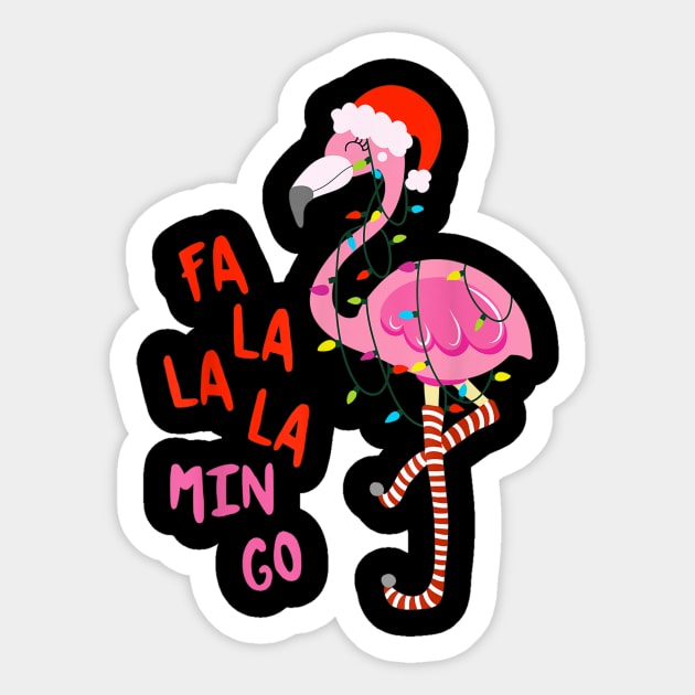 Fa La La La Min Go Sticker by MCAL Tees